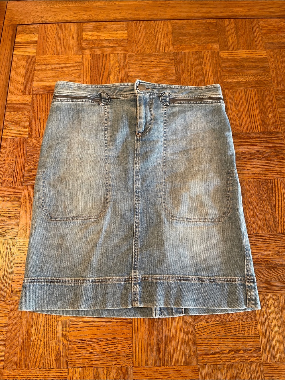Y2K Marc Jacobs Zip around denim pencil skirt size 4